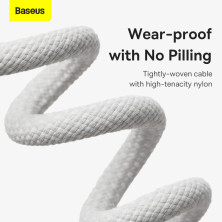 Кабель Baseus Dynamic Series Fast Charging Data Cable USB to Type-C 100W 20V 5A 1m Белый