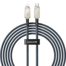 Кабель Baseus Unbreakable Series Fast Charging Data Cable Type-C to Lightning PD 20W 2m Серый