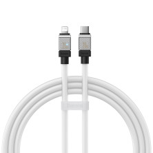Кабель Baseus CoolPlay Series Fast Charging Data Cable Type-C to Lightning PD 20W 1m Белый