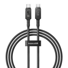 Кабель Baseus Unbreakable Series Fast Charging Data Cable Type-C to Type-C 100W 20V 5A 1m Черный