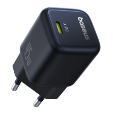 Мережевий зарядний пристрій Baseus PicoGo GaN6 Pro Fast Charger 1C PD3.0 45W Type-C 3A Чорний