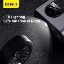 Компресор універсальний Baseus Energy Source Inflator Pump акумуляторний 7500mAh Сірий
