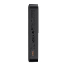 УМБ Baseus MagPro Magnetic Bracket Wireless Fast Charge 5000mAh 20W 2.4A QC3.0+PD3.0 з Бездротовою зарядкою Qi 15W Чорний