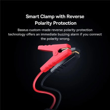 Пускозарядное устройство Бустер Baseus Super Energy Pro+ Car Jamp Starter 3in1 12V 12000mAh 1200A с функцией Павербанка 100W 5V/3A и LED фонарика Черный
