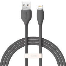 Кабель Baseus Jelly Liquid Silica Gel USB to Lightning 2.4A 1.2m Чорний