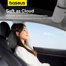 Двусторонняя подушка на подголовник Baseus ComfortRide Series Double-Sided Car Headrest Pillow Черный