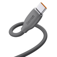 Кабель Baseus Jelly Liquid Silica Gel Series Fast Charging Data Cable USB to Type-C 100W 20V 5A 1.2m Чорний