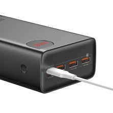 УМБ Baseus Adaman 40000mAh 22.5W з технологією QC3.0 + PD3.0 3USB+Type-C + Кабель USB to Micro Чорний