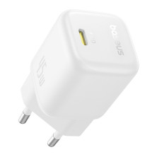 Мережевий зарядний пристрій Baseus PicoGo GaN6 Pro Fast Charger 1C PD3.0 45W Type-C 3A Білий