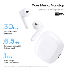 Беспроводные Bluetooth наушники Baseus Bowie WX5 True Wireless TWS Earphones Белый