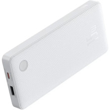 УМБ Baseus Airpow Lite 10000mAh 15W 3A USB+Type-C Білий