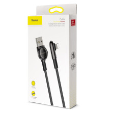 Кабель Baseus Exciting Mobile Game Fast Charging Cable USB to Lightning 2.4A 1m Чорний