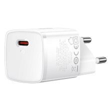 Мережевий зарядний пристрій Baseus Cube Pro GaN5 Fast Charger 1C PD3.0 30W Type-C 3A Білий