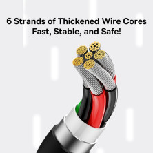 Кабель Baseus Superior Series Fast Charging Data Cable USB to Type-C 100W 20V 5A 2m Черный