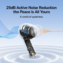 Беспроводные Bluetooth наушники Baseus Bowie MZ10 TWS с функцией шумоподавления ANC Черный