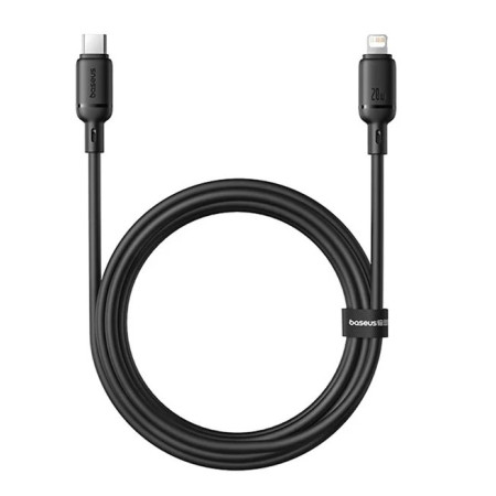 Кабель Baseus Silky Series Fast Charging Data Cable Type-C to Lightning PD 20W 2m Черный