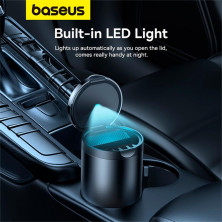 Автомобільна попільничка в підсклянник Baseus Premium 2 Series Car Ashtray Чорний