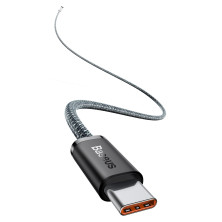 Кабель Baseus Dynamic Series Fast Charging Data Cable Type-C to Type-C 100W 20V 5A 2m Сірий