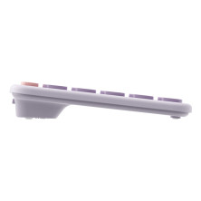 Клавіатура бездротова Baseus K01A Wireless Tri-Mode Keyboard 2.4G/BT1+BT2 Фіолетовий