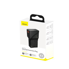Сетевое зарядное устройство Baseus Universal Conversion PPS QC3.0+PD3.0 18W USB+Type-C 3A Универсальное Черный