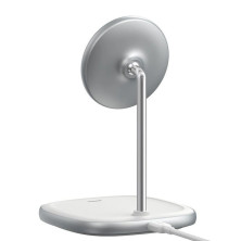 Беспроводное зарядное устройство Baseus Swan Magnetic с функцией MagSafe и Qi 15W Белый