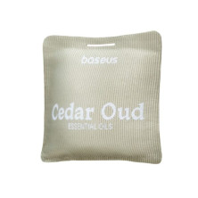 Ароматизатор в машину Baseus Margaret Car Air Freshener с ароматом Cedar Oud Серый