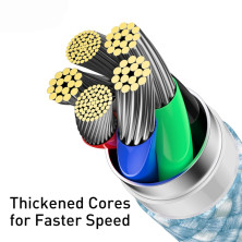 Кабель Baseus Dynamic Series Fast Charging Data Cable Type-C to Lightning PD 20W 1m Синій