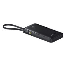 УМБ Baseus Bipow 2 with USB-C Cable 10000mAh 20W з технологією QC3.0+PD3.0 та Type-C кабелем 20W Чорний