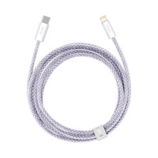 Кабель Baseus Dynamic 2 Series Fast Charging Data Cable Type-C to Lightning PD 20W 2m Фиолетовый
