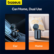 Автомобільна попільничка в підсклянник Baseus Premium 2 Series Car Ashtray Чорний