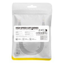 Кабель Baseus High Speed CAT5 RJ45 Gigabit Network Cable Ethernet Круглый 2m Черный