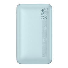 УМБ Baseus Bipow Pro Digital Display 20000mAh 22.5W 5A с технологией QC3.0+PD3.0 2USB+Type-C + Кабель USB to Type-C Голубой