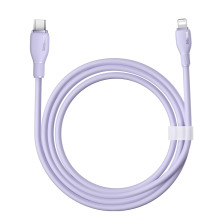 Кабель Baseus Pudding Series Fast Charging Data Cable Type-C to Lightning PD 20W 2m Фиолетовый