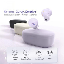 Бездротові Bluetooth навушники Baseus Bowie E18 True Wireless TWS Earphones Фіолетовий