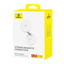 Тримач для телефона Baseus MagPro Magnetic Foldable Білий