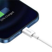 Кабель Baseus Superior Series Fast Charging Data Cable USB to Lightning 2.4A 1.5m Белый