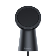 Беспроводное зарядное устройство Baseus Simple Magnetic Stand с функцией MagSafe и Qi 15W Черный