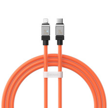 Кабель Baseus CoolPlay Series Fast Charging Data Cable Type-C to Lightning PD 20W 1m Оранжевый