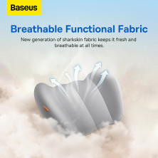 Подушка для спини Baseus ComfortRide Series Car Lumbar Сірий