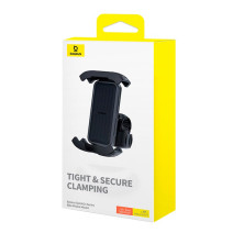 Тримач телефону на велосипед Baseus QuickGo Series Bike Phone Mount Чорний