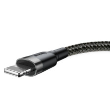 Кабель Baseus Cafule Cable USB to Lightning 1.5A 2m Чорний