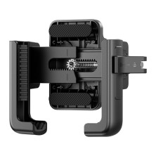 Тримач телефону на велосипед Baseus GoTrip Series Bike Phone Mount Rearview Mirror з кріпленням на дзеркало Чорний