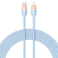 Кабель Baseus Discolor Series Fast Charging Data Cable Type-C to Lightning PD 20W 2m Голубой