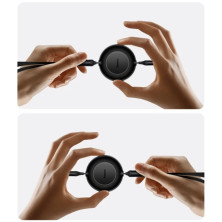 Кабель Baseus Bright Mirror 2 Series Retractable 3-in-1 Fast Charging Data Cable Type-C to Lightning+Type-C+MicroUSB 100W 1.1m Черный