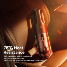 Аккумуляторный пылесос Baseus AP01 Handy Vacuum Cleaner 85 Вт 5000 Па Черный