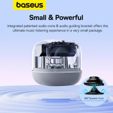 Портативна Bluetooth колонка Baseus AeQur V2 Білий