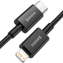 Кабель Baseus Superior Series Fast Charging Data Cable Type-C to Lightning PD 20W 2m Чорний