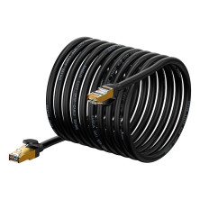 Кабель Baseus High Speed CAT7 Seven Types RJ45 10Gigabit Network Cable Ethernet Круглый 20m Черный
