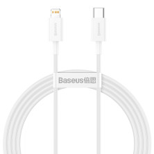 Кабель Baseus Superior Series Fast Charging Data Cable Type-C to Lightning PD 20W 1.5m Білий