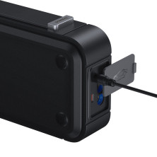 Пускозарядное устройство Бустер Baseus Super Energy Mega Series Supercapacitor Car Jump Starter 12V 3000A Черный